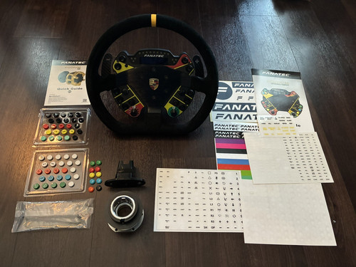 Fanatec podium steering wheel - fanatec,