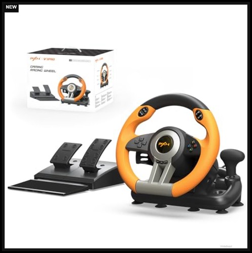 Racing steering wheel with - steering,